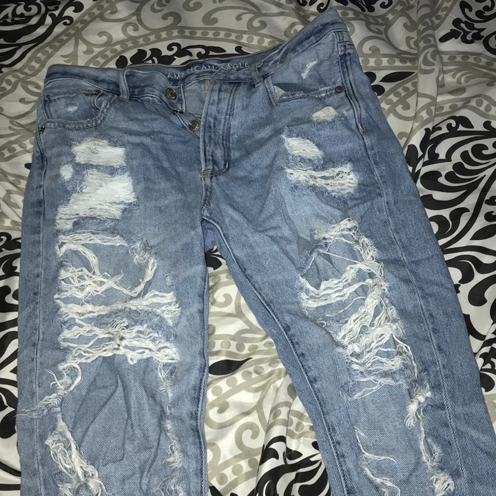 high waisted jeans